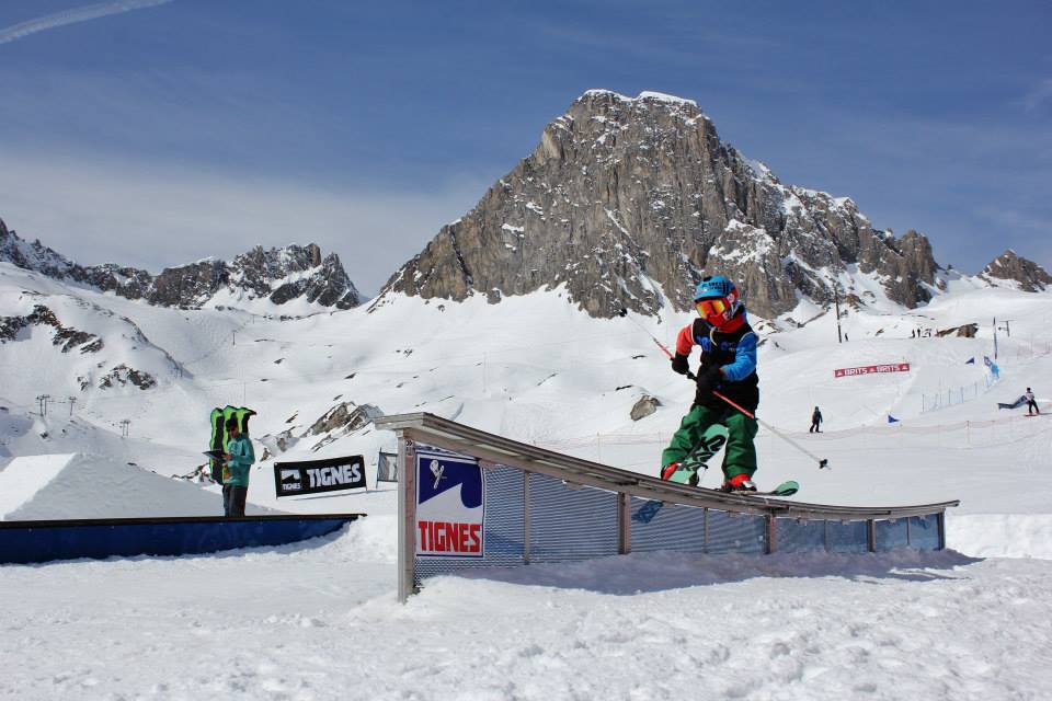 Bradley Fry at the brits Tignes 2014 